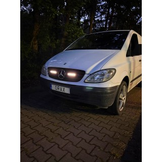 Mocowania lamp LED w atrapę ORAX Systems — Mercedes-Benz Vito W639 2003-2014 (pod Kramp LA10811)