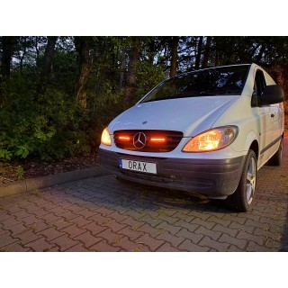 Zestaw 2 lamp LED Kramp LA10811 z mocowaniami ORAX Systems — Mercedes-Benz Vito W639 2003-2014
