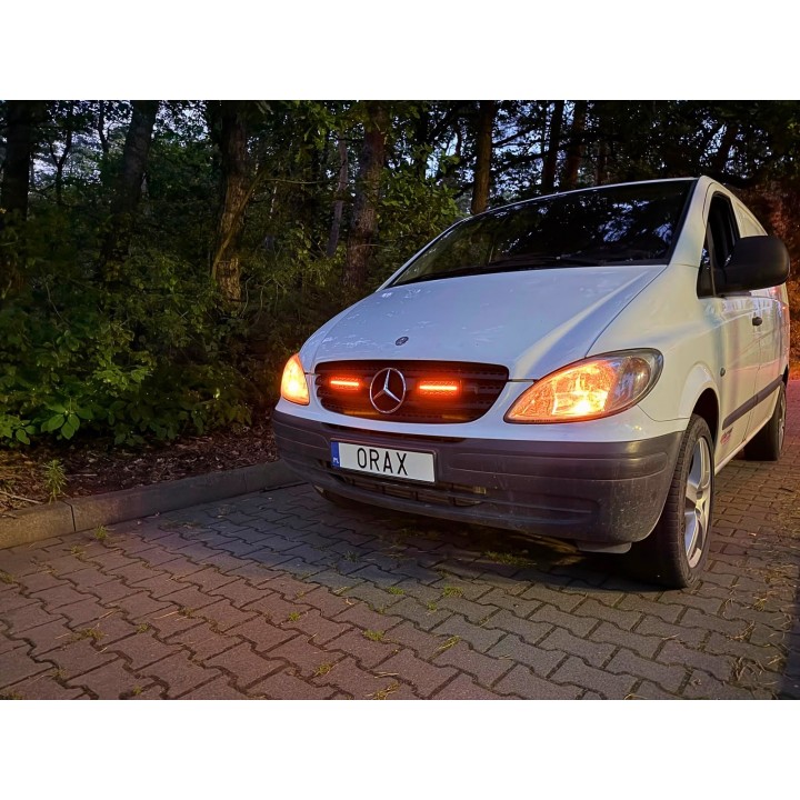 Zestaw 2 lamp LED Kramp LA10811 z mocowaniami ORAX Systems — Mercedes-Benz Vito W639 2003-2014