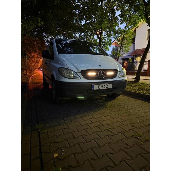 Zestaw 2 lamp LED Kramp LA10811 z mocowaniami ORAX Systems — Mercedes-Benz Vito W639 2003-2014 - ujęcie 4