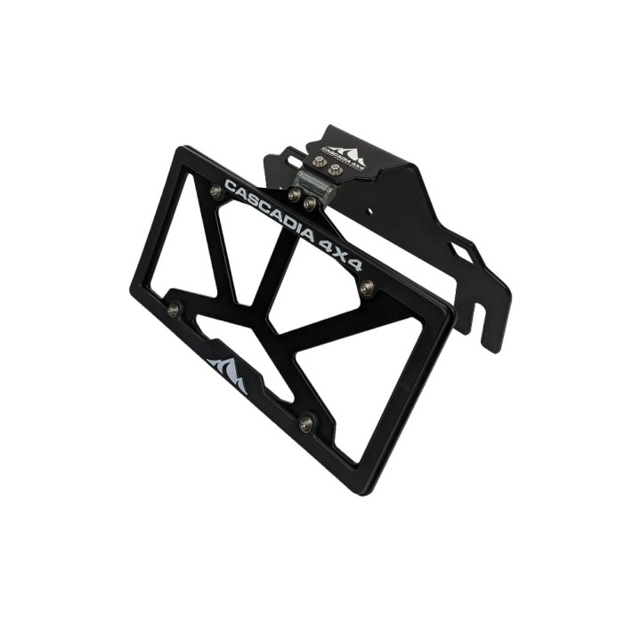 Cascadia 4x4 Flipster V3 CHF101 — uchylny uchwyt tablicy rejestracyjnej przed wyciągarką - ujęcie 3