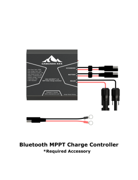 Cascadia 4x4 VSS System™ 2.0 CHF159 — panel solarny 92 W na maskę Ram HD, Ford F-150, Toyota Tacoma, Tundra, Land Cruiser