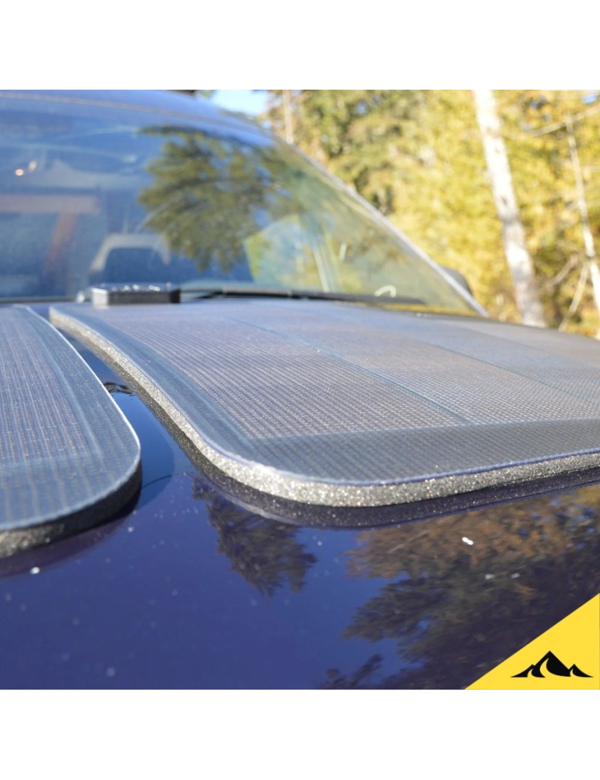 Technologia SolarClasp™ — mocowanie panelu i szczelina powietrzna