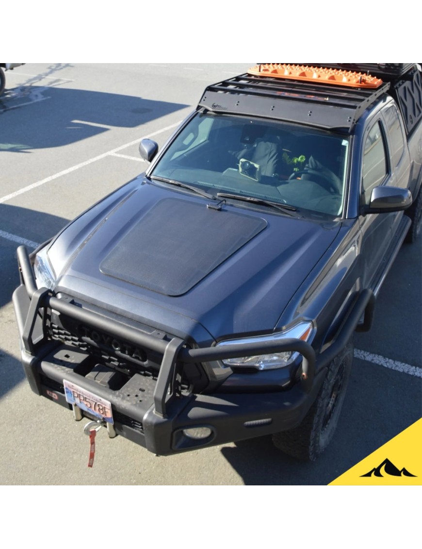 Cascadia 4x4 VSS System™ 2.0 CHF159 — panel solarny 92 W na maskę Ram HD, Ford F-150, Toyota Tacoma, Tundra, Land Cruiser