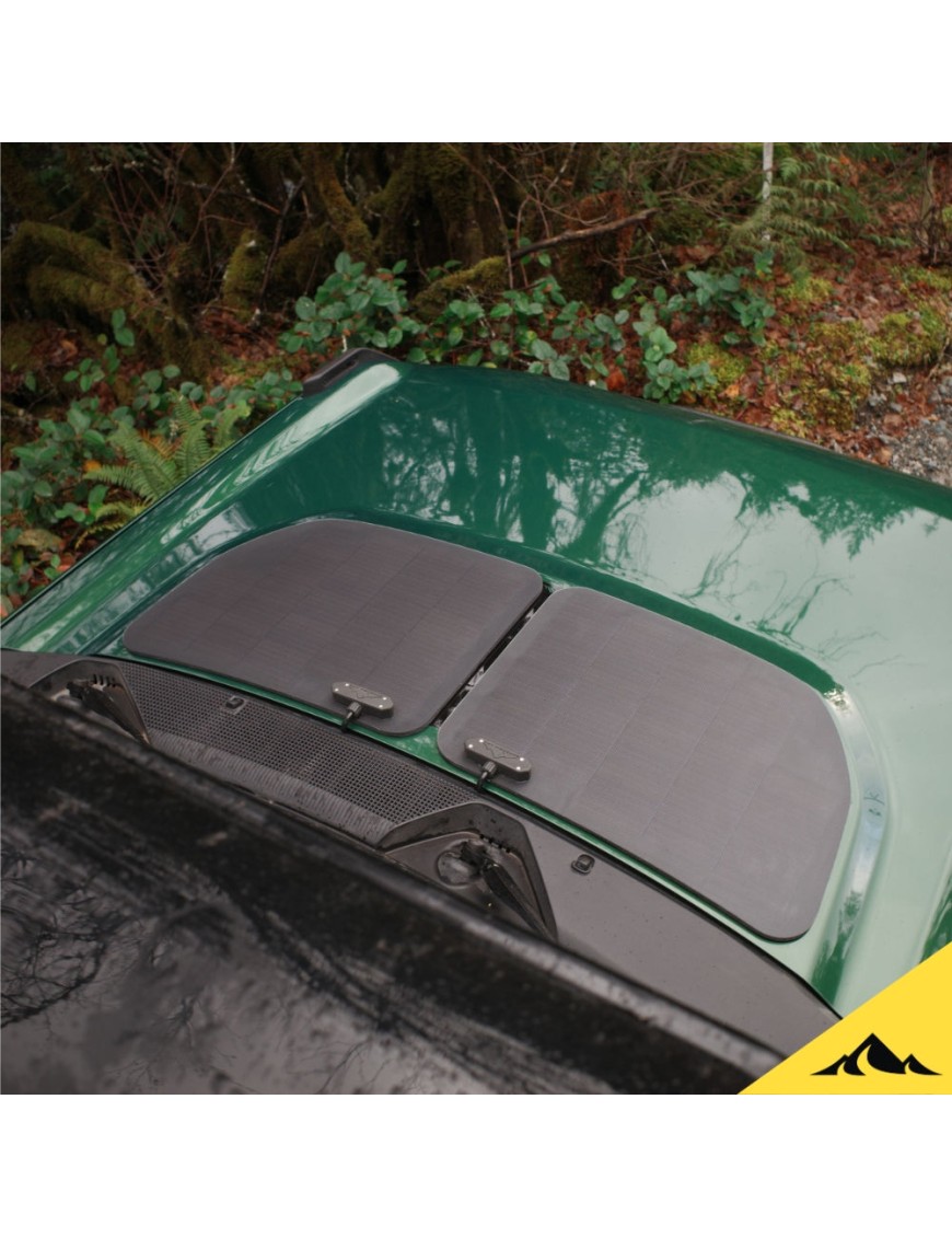 Cascadia 4x4 VSS System™ 2.0 CHF151 — panel solarny 60 W na maskę Ford Bronco 2021–2025 i Econoline