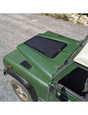 Cascadia 4x4 VSS System™ 1.0 CHF134CV — komplet solarny 75 W na maskę Land Rover Defender 1983–2006