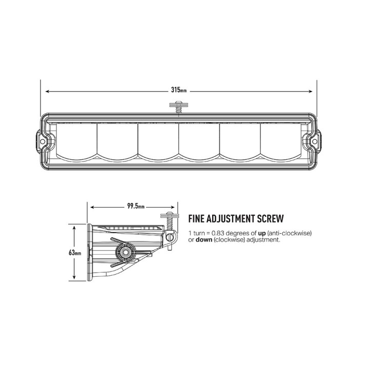 LAZER Carbon-6 Drive Gen3 — panel LED 9360 lm o masie 0,45 kg - ujęcie 9