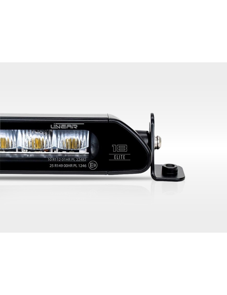 LAZER Linear-18 Elite — panel LED 13 500 lm, podwójna homologacja E