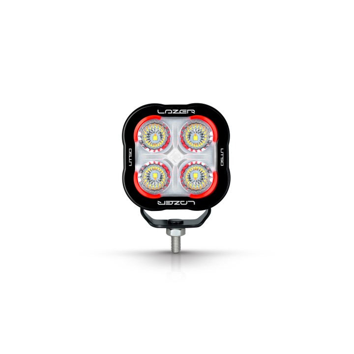 Lampa robocza LED LAZER Utility 50 Beacon + Red Tail - wersja ze śrubą (18 sztuk)