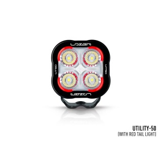 Lampa robocza LED LAZER Utility 50 Red Tail