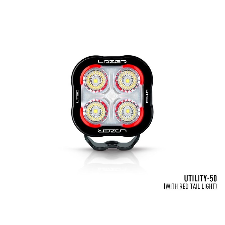 Lampa robocza LED LAZER Utility 50 Red Tail