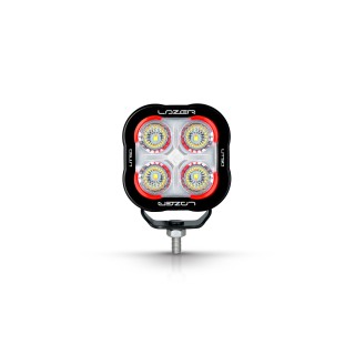 Lampa robocza LED LAZER Utility 50 Beacon + Red Tail - wersja ze śrubą