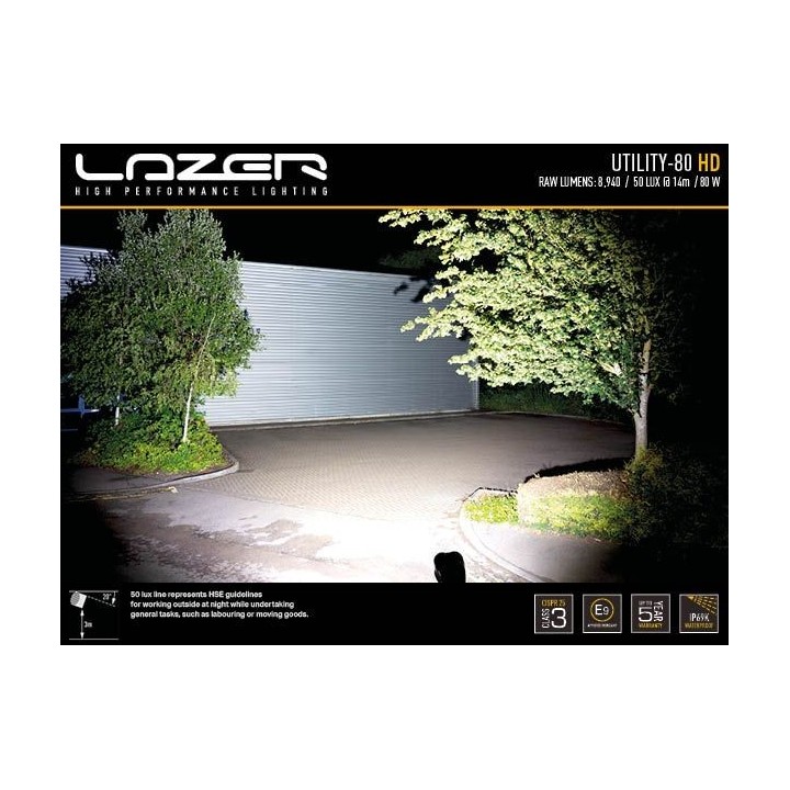 Lampa robocza LED LAZER UTILITY 80 HD - ujęcie 7