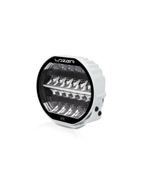 LAZER Sentinel 9'' Elite White ze światłami pozycyjnymi – okrągła lampa LED