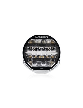 LAZER Sentinel 9'' Elite White ze światłami pozycyjnymi – okrągła lampa LED