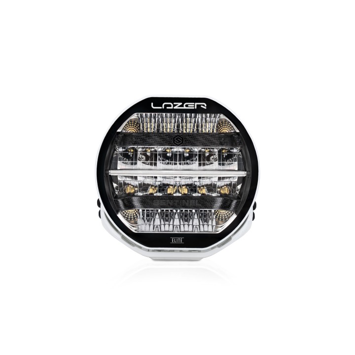 LAZER Sentinel 9'' Elite White ze światłami pozycyjnymi – okrągła lampa LED - ujęcie 4