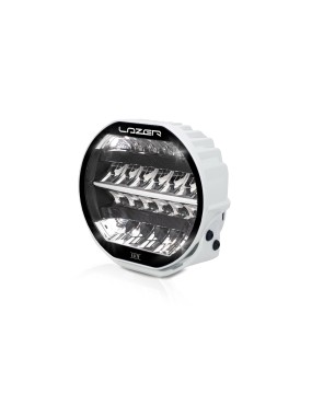 LAZER Sentinel 9'' Elite White ze światłami pozycyjnymi – okrągła lampa LED