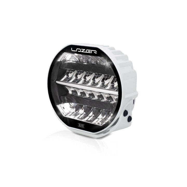 LAZER Sentinel 9'' Elite White ze światłami pozycyjnymi – okrągła lampa LED - ujęcie 5