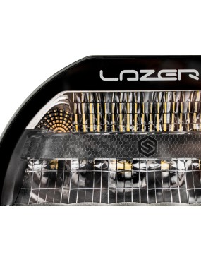 LAZER Sentinel 9'' Elite Black ze światłami pozycyjnymi – okrągła lampa LED