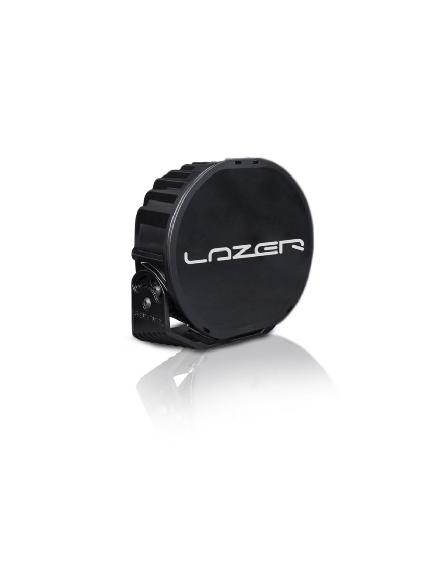 LAZER Sentinel 9'' Elite Black ze światłami pozycyjnymi – okrągła lampa LED
