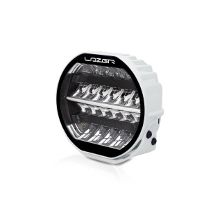 LAZER Sentinel 9'' White ze światłami pozycyjnymi – okrągła lampa LED