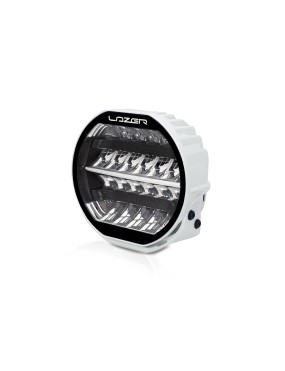 LAZER Sentinel 9'' White ze światłami pozycyjnymi – okrągła lampa LED