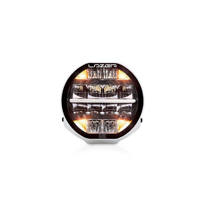 LAZER Sentinel 7" Elite White ze światłami pozycyjnymi - okrągła lampa LED - ujęcie 2