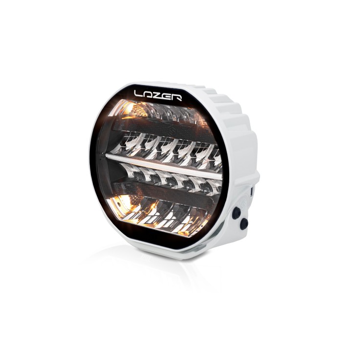 LAZER Sentinel 9'' White ze światłami pozycyjnymi – okrągła lampa LED - ujęcie 3
