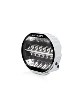 LAZER Sentinel 9'' White ze światłami pozycyjnymi – okrągła lampa LED