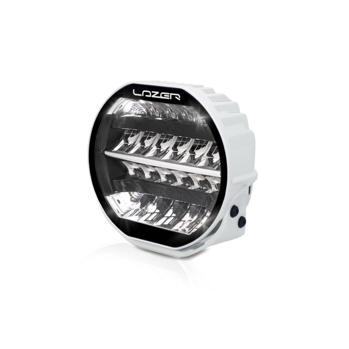 LAZER Sentinel 9'' White ze światłami pozycyjnymi – okrągła lampa LED - ujęcie 5