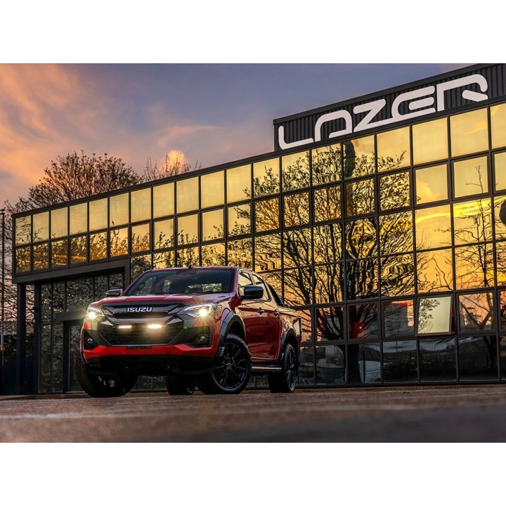 Zestaw lampy LAZER Linear 6 Elite z systemem montażu w fabrycznym grillu - Isuzu D-Max (2024 - 2026 -) - ujęcie 5