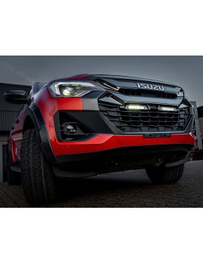 Zestaw lampy LAZER Linear 6 Elite+ z systemem montażu w fabrycznym grillu - Isuzu D-Max (2024 - 2026 -)