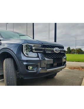 Zestaw dwóch lamp LAZER TRIPLE-R 850 Elite (Gen2) z systemem montażu w fabrycznym grillu – Ford Ranger Wildtrak (2023 -) /