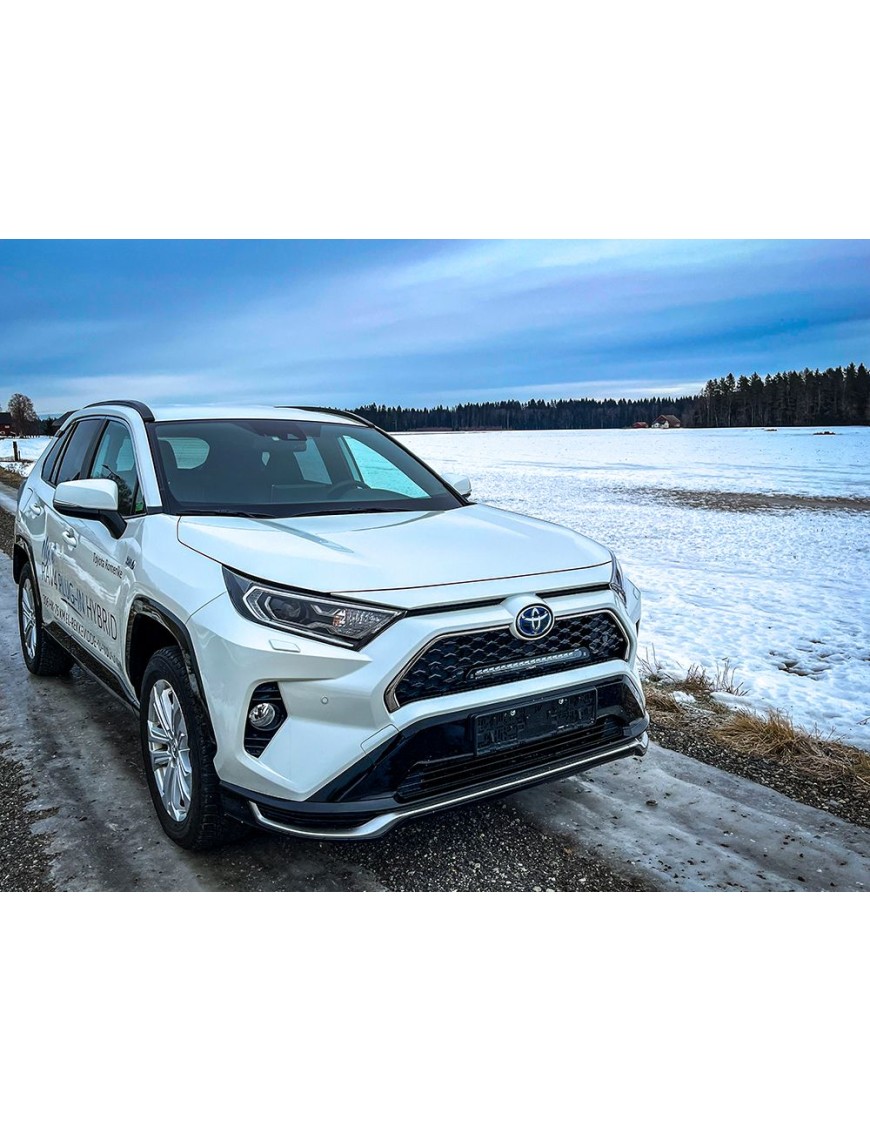 Zestaw lampy LAZER Linear 18 Elite - z systemem montażu w fabrycznym grillu - Toyota RAV4 Plug-In (2020 -)