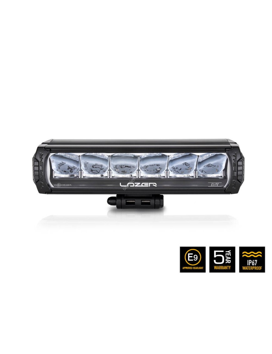 Zestaw dwóch lamp LAZER TRIPLE-R 850 Elite (Gen2) z systemem montażu w fabrycznym grillu – Ford Ranger Wildtrak (2023 -) /