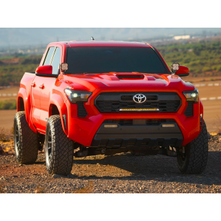 Zestaw lampy LAZER Linear 18 Elite+ - z systemem montażu w fabrycznym grillu - Toyota Tacoma TRD (2024 -) - ujęcie 2