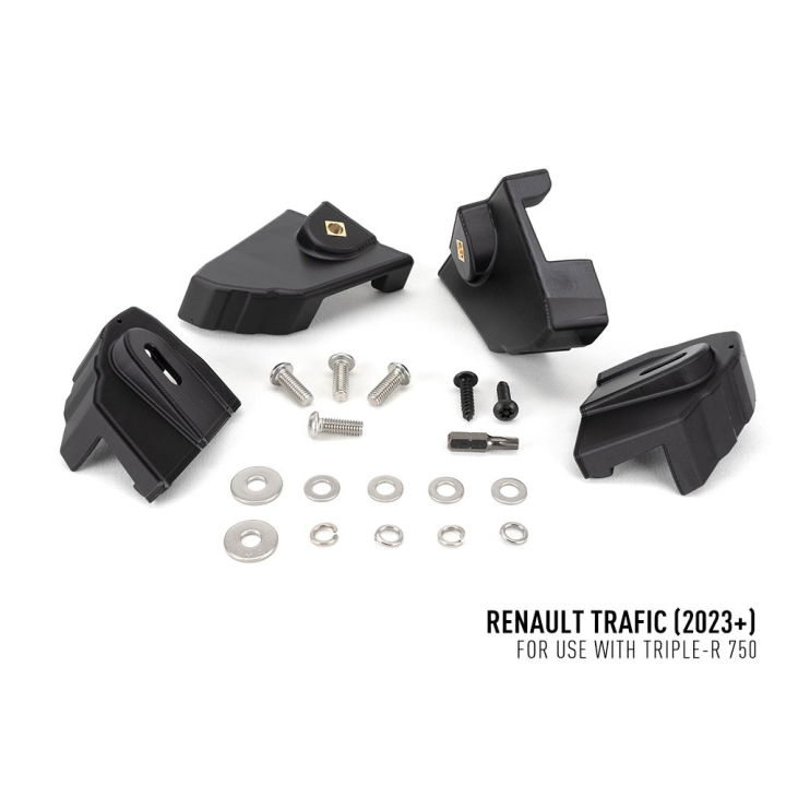 Zestaw dwóch lamp LAZER TRIPLE-R 750 (Gen2) z systemem montażu w fabrycznym grillu - Renault Trafic (2023 -) - ujęcie 2