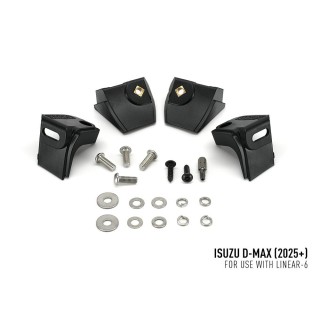 Zestaw lampy LAZER Linear 6 z systemem montażu w fabrycznym grillu - Isuzu D-Max (2024 - 2026 -) - ujęcie 2