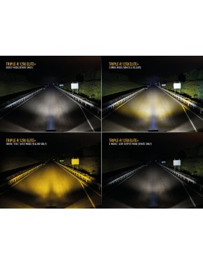 Lampa LAZER TRIPLE-R 1250 Elite+ z systemem do montażu w fabrycznym grillu - Ford Ranger Wildtrak (2023 -)