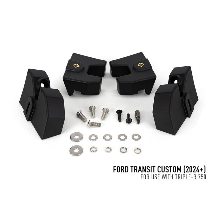 Zestaw dwóch lamp LAZER TRIPLE-R 750 (Gen2) z systemem montażu w fabrycznym grillu - Ford Transit Custom (2024 -) - ujęcie 5