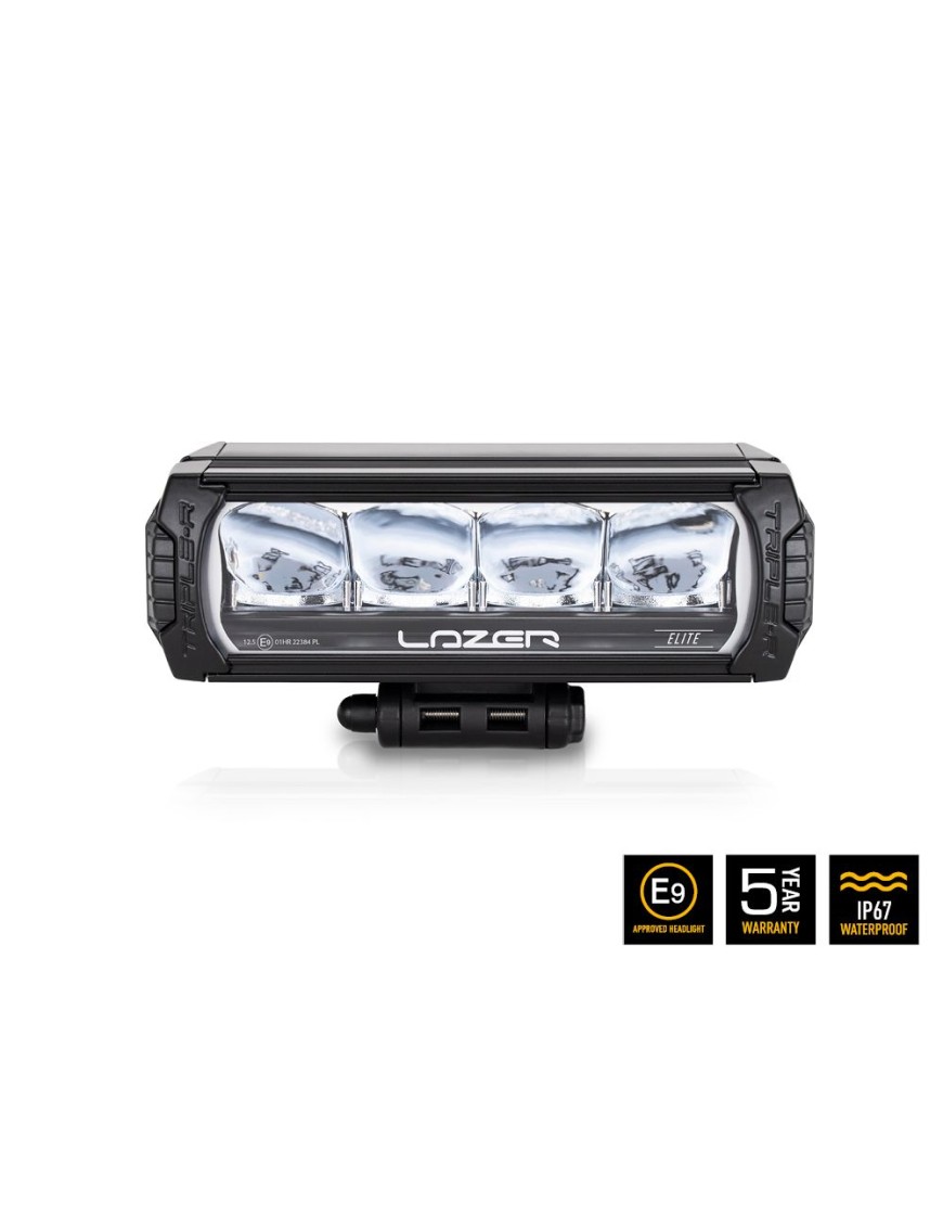 Zestaw dwóch lamp LAZER TRIPLE-R 750 Elite (Gen2) z systemem montażu w fabrycznym grillu - Toyota Land Cruiser 300 (2021 -)