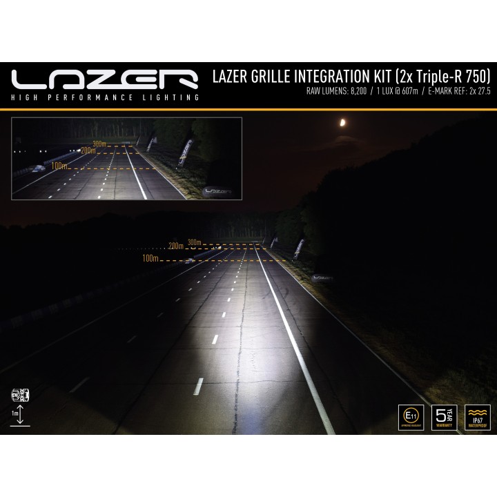 Dedykowany zestaw LAZER TRIPLE-R 750 GEN2 do Ford Ranger (2023 -): - ujęcie 8
