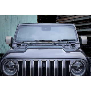 Zestaw montażowy oświetlenia LAZER Linear 24 - Jeep Wrangler JL (2017 -) - ujęcie 2