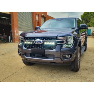 Zestaw dwóch lamp LAZER TRIPLE-R 850 (Gen2) z systemem montażu w fabrycznym grillu – Ford Ranger Wildtrak (2023 -) / Wildtrak
