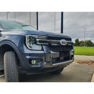 Zestaw dwóch lamp LAZER TRIPLE-R 850 (Gen2) z systemem montażu w fabrycznym grillu – Ford Ranger Wildtrak (2023 -) / - ujęcie 2