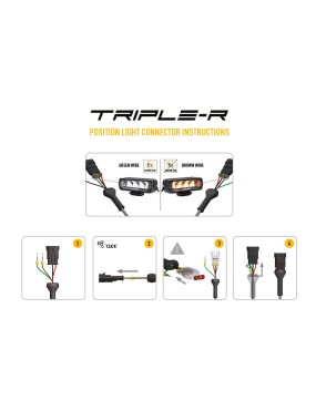 Zestaw dwóch lamp LAZER TRIPLE-R 850 (Gen2) z systemem montażu w fabrycznym grillu – Ford Ranger Wildtrak (2023 -) / Wildtrak