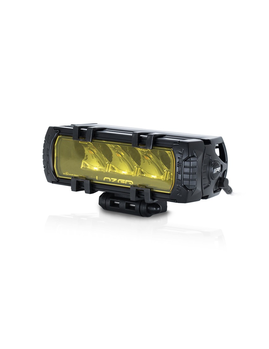 Żółta osłona lamp LAZER Triple-R 750