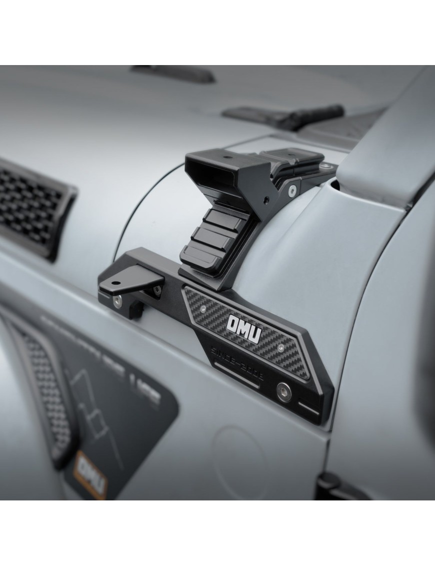 Mocowania lamp OMU na słupku A Jeep Wrangler JL / Gladiator JT