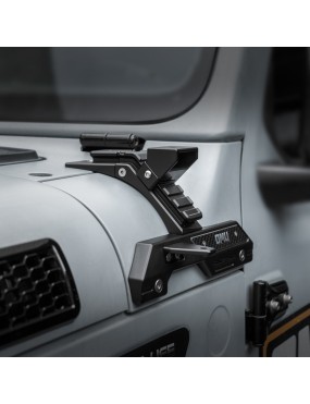 Mocowania lamp OMU na słupku A Jeep Wrangler JL / Gladiator JT