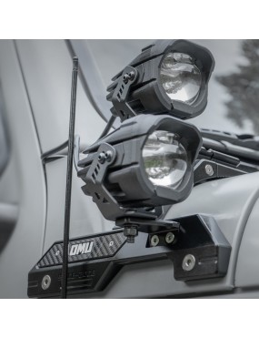 Mocowania lamp OMU na słupku A Jeep Wrangler JL / Gladiator JT